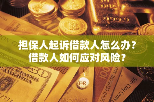济南担保人起诉借款人怎么办？借款人如何应对风险？
